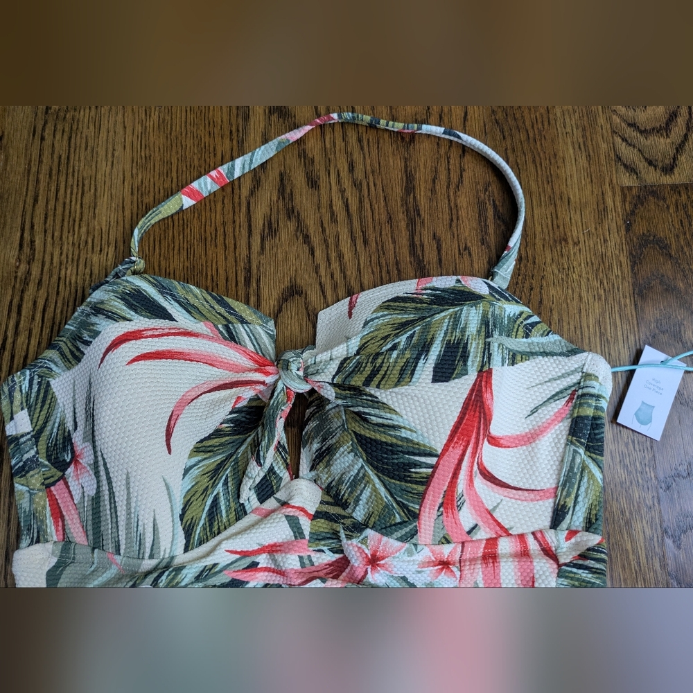 NWT Tropical One Piece Kona Sol Bathing Suit - Picture 2 of 6